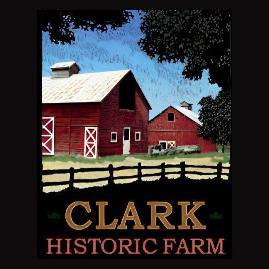 Clark historic farm logo